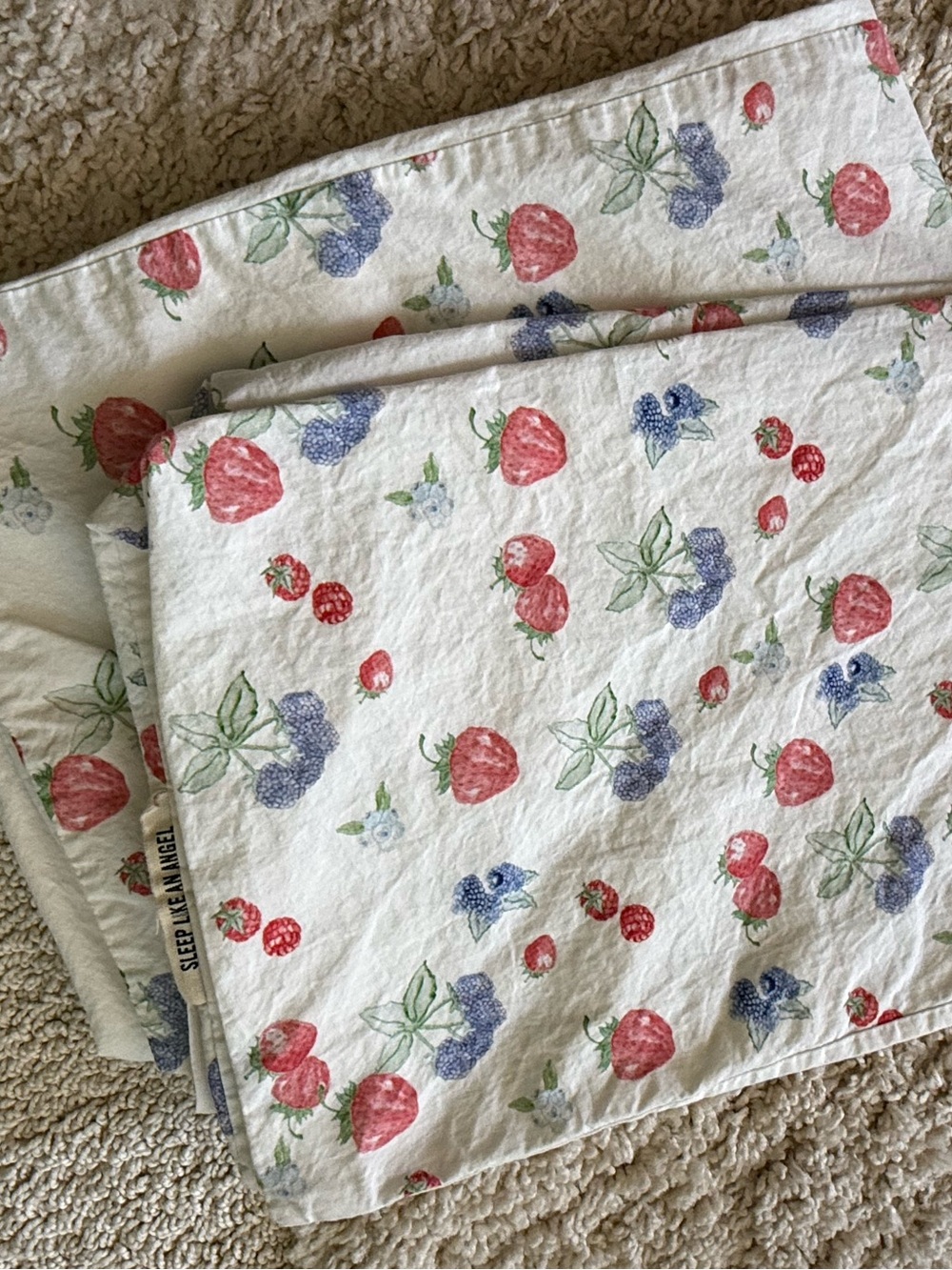 Djerf Avenue Pillow Cases (2) in Summer Berries
